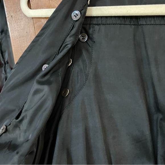 PRADA 90’s Vintage Black Utility Vest Nylon & Leather - Picture 7 of 11